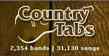 country tabs